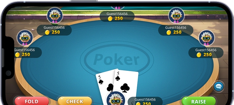 Poker Game Screen